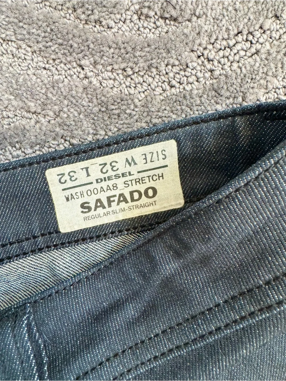Diesel Safado men’s jeans 32x32